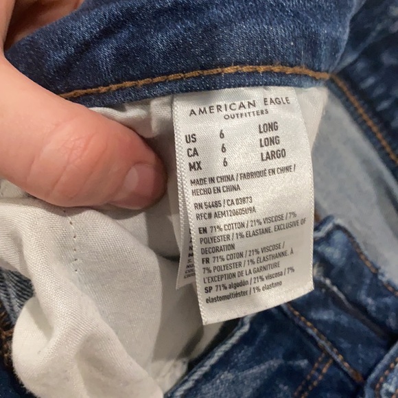 American Eagle Hi Rise Jeggings (long) - Picture 3 of 4
